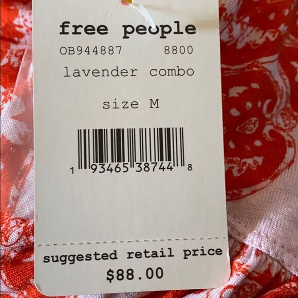 Free People Mimi Tunic Sz M - Picture 5 of 8